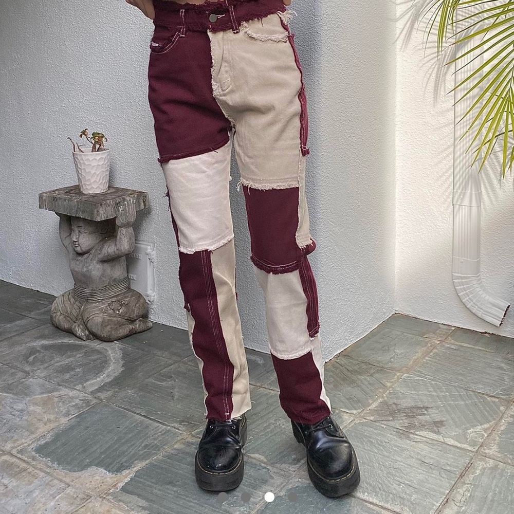 Color block pants - Picture 3 of 3
